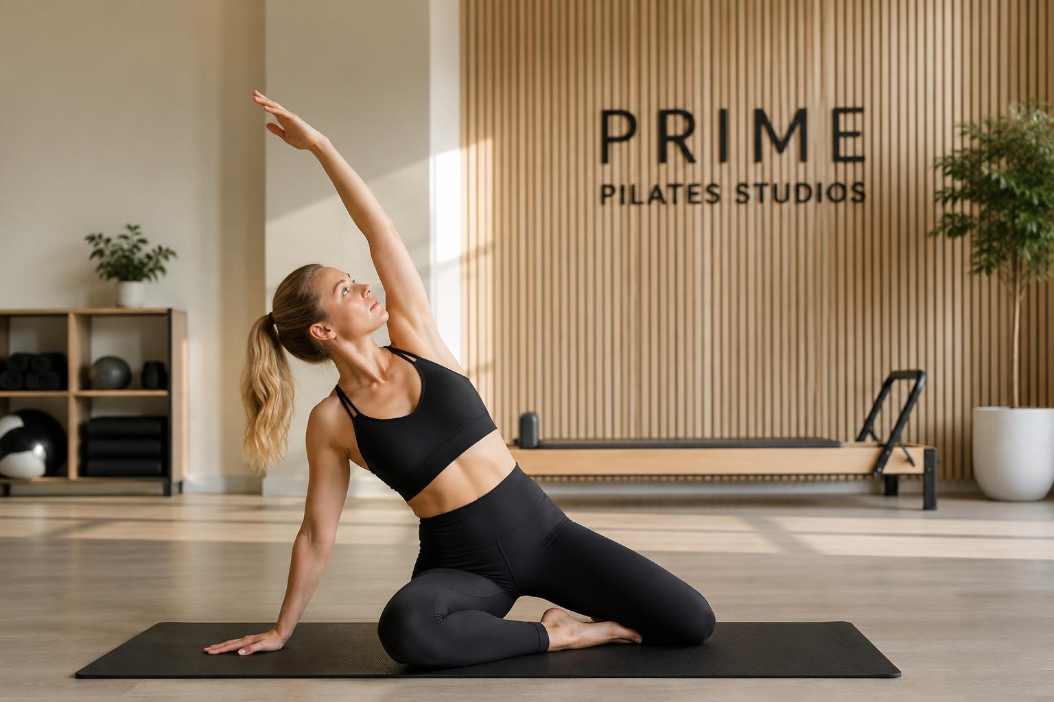 Group Pilates class